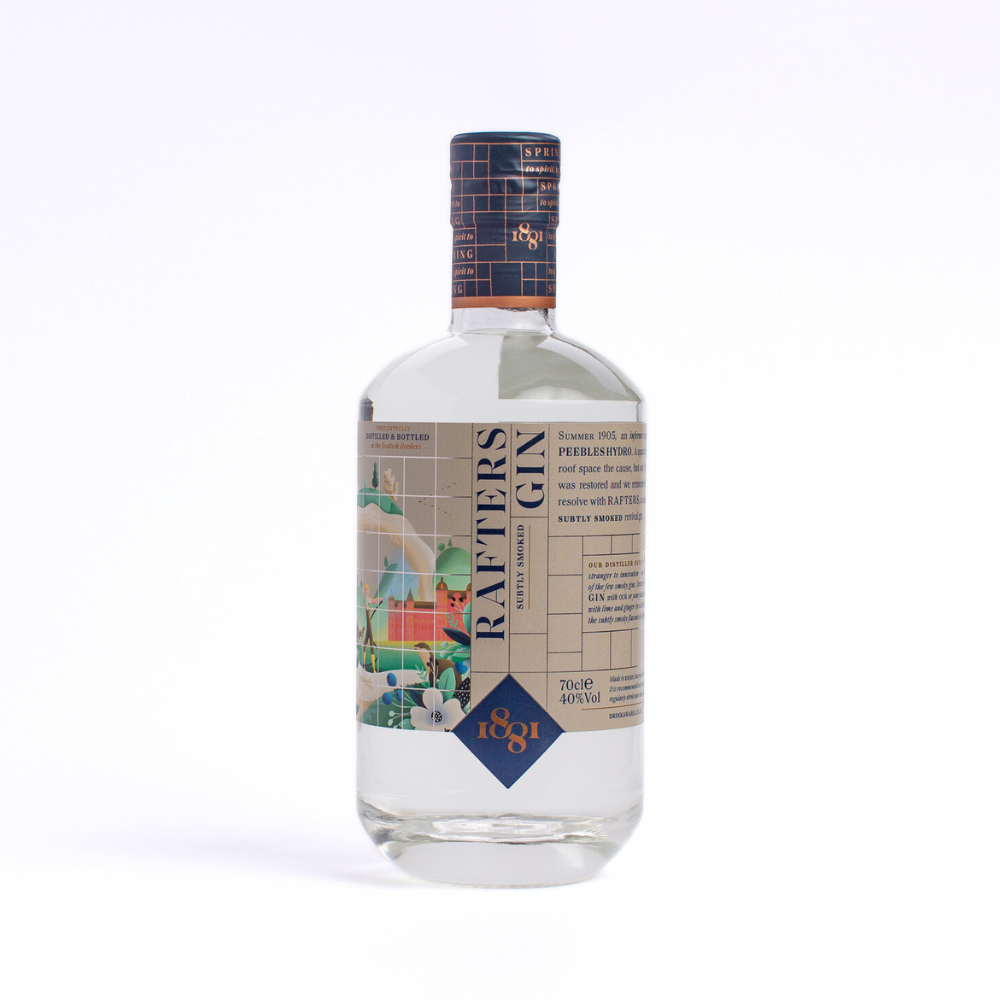 Rafters Gin – 1881 Subtly Smoked Gin